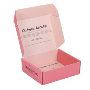 Pink E-commerce Mailer Box