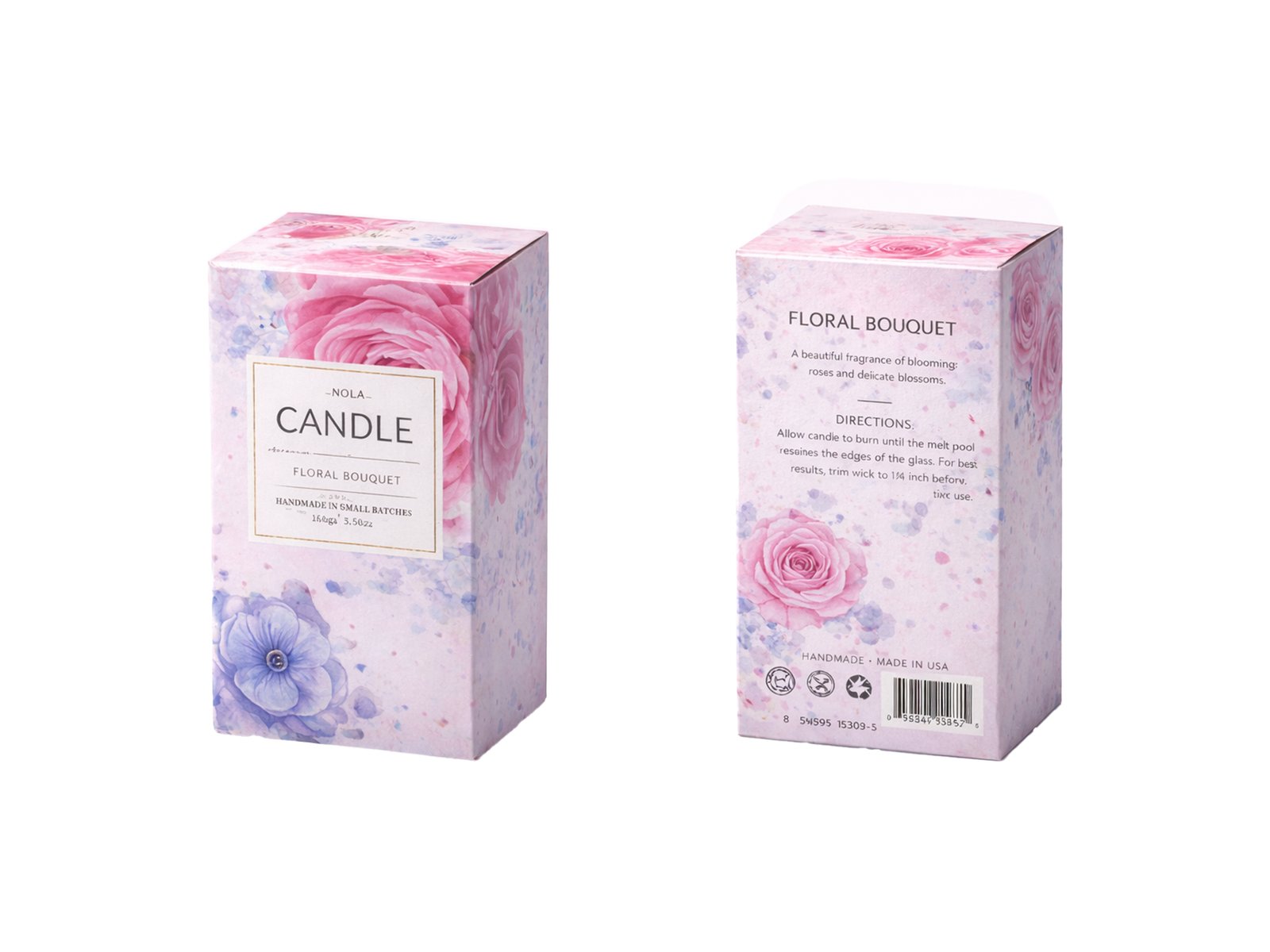 Handmade Scented Candle Packaging Box - 图片 3