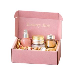 Eco-friendly Corrugated Skincare Packaging Box