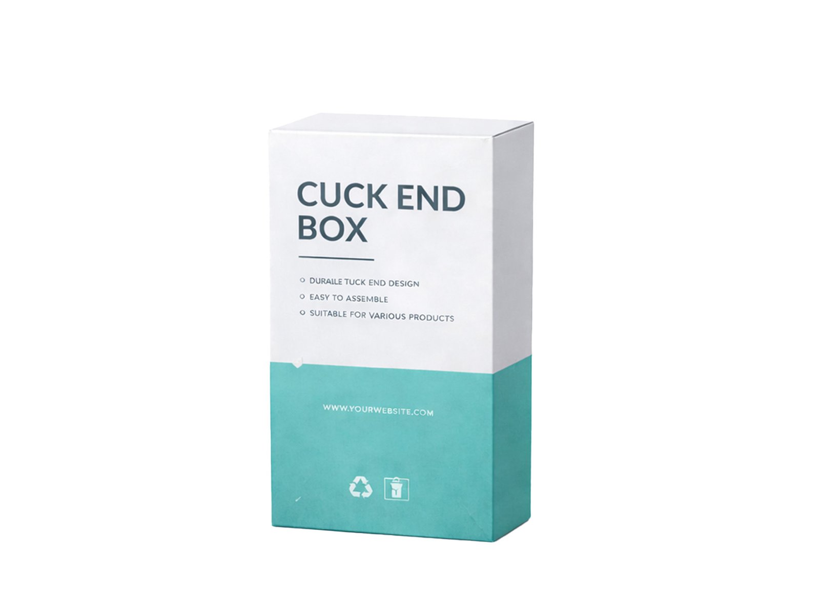 Skincare Tuck End Folding Carton Box - 图片 3