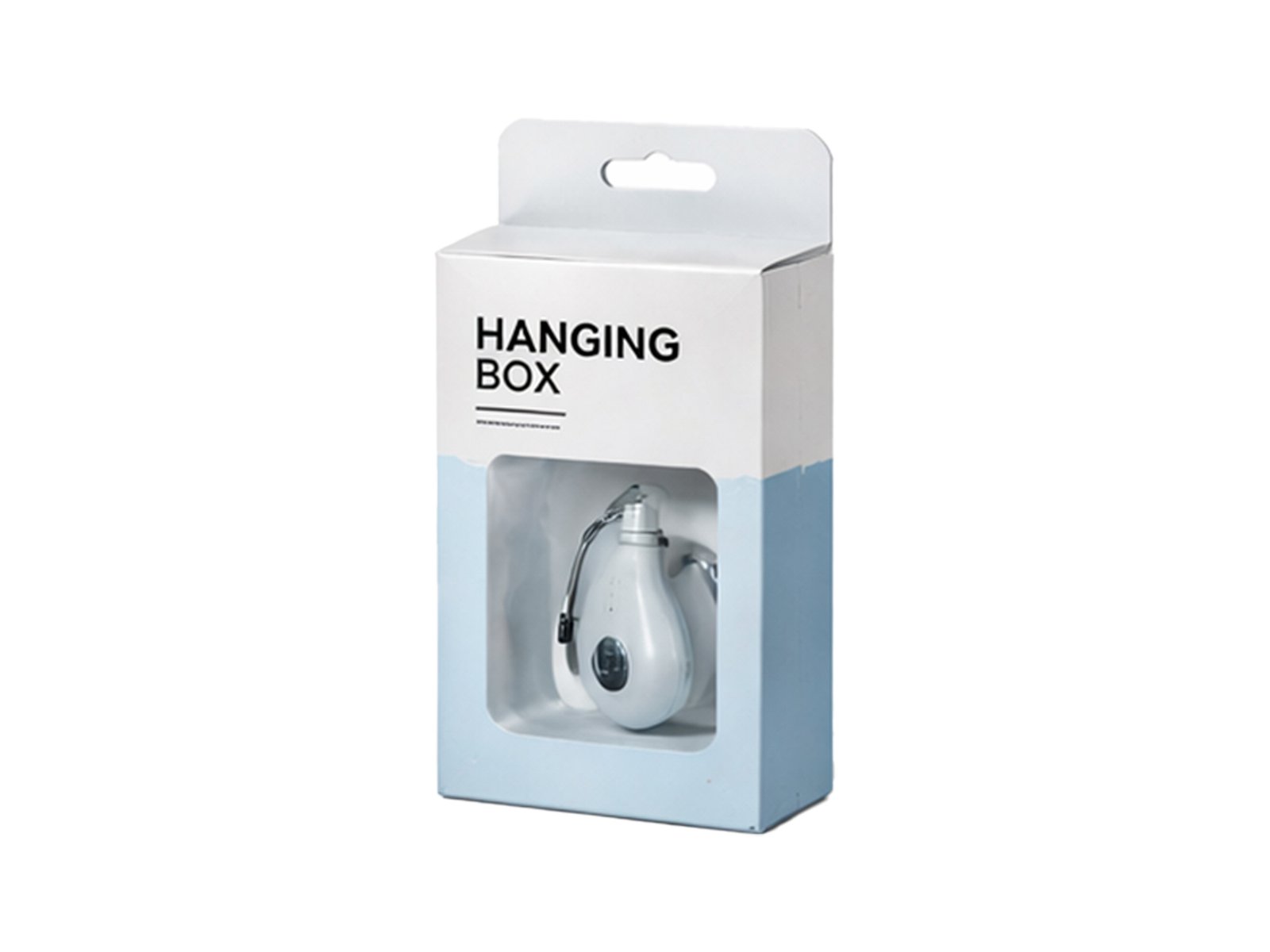 Hang Tab Window Folding Carton