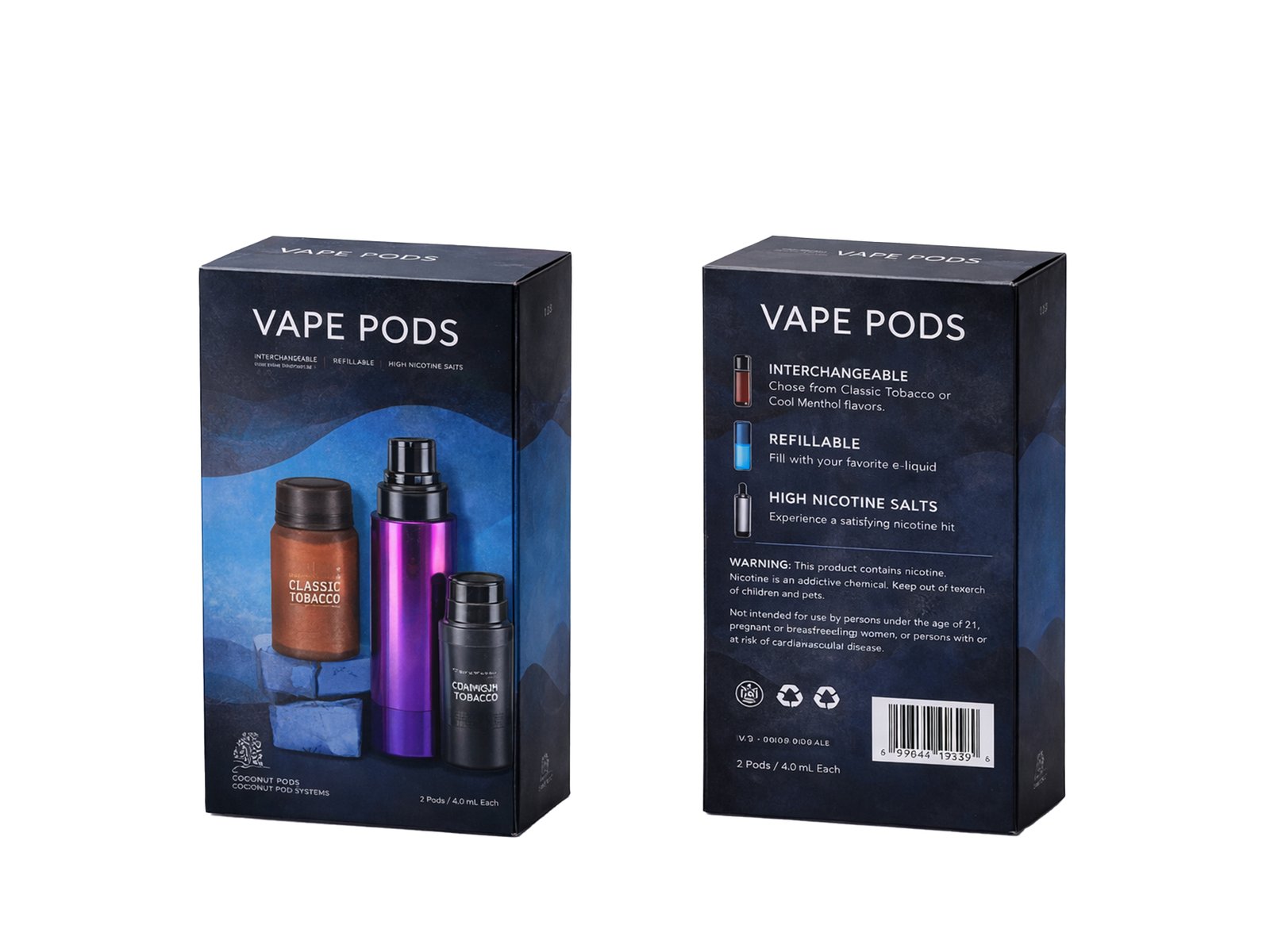 E-cigarette Folding Carton - 图片 3