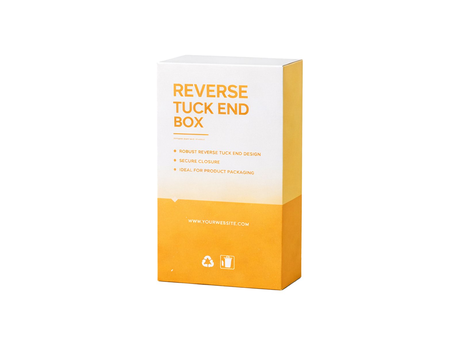 Skincare Tuck End Folding Carton Box - 图片 3