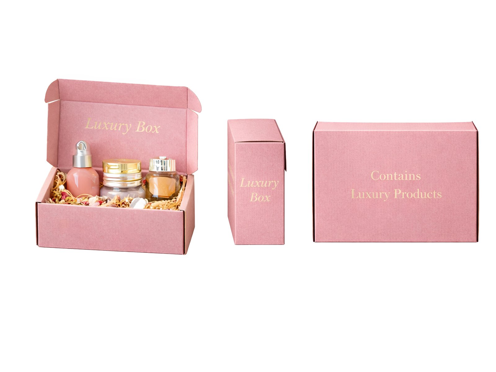 Eco-friendly Corrugated Skincare Packaging Box - 图片 4