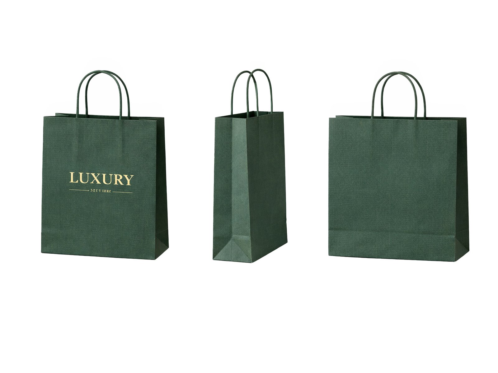 Eco-friendly Luxury Paper Shopping Bags - 图片 4