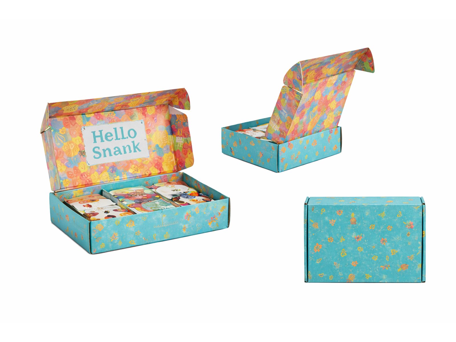 Colorful Corrugated E-commerce Mailer Box - 图片 4