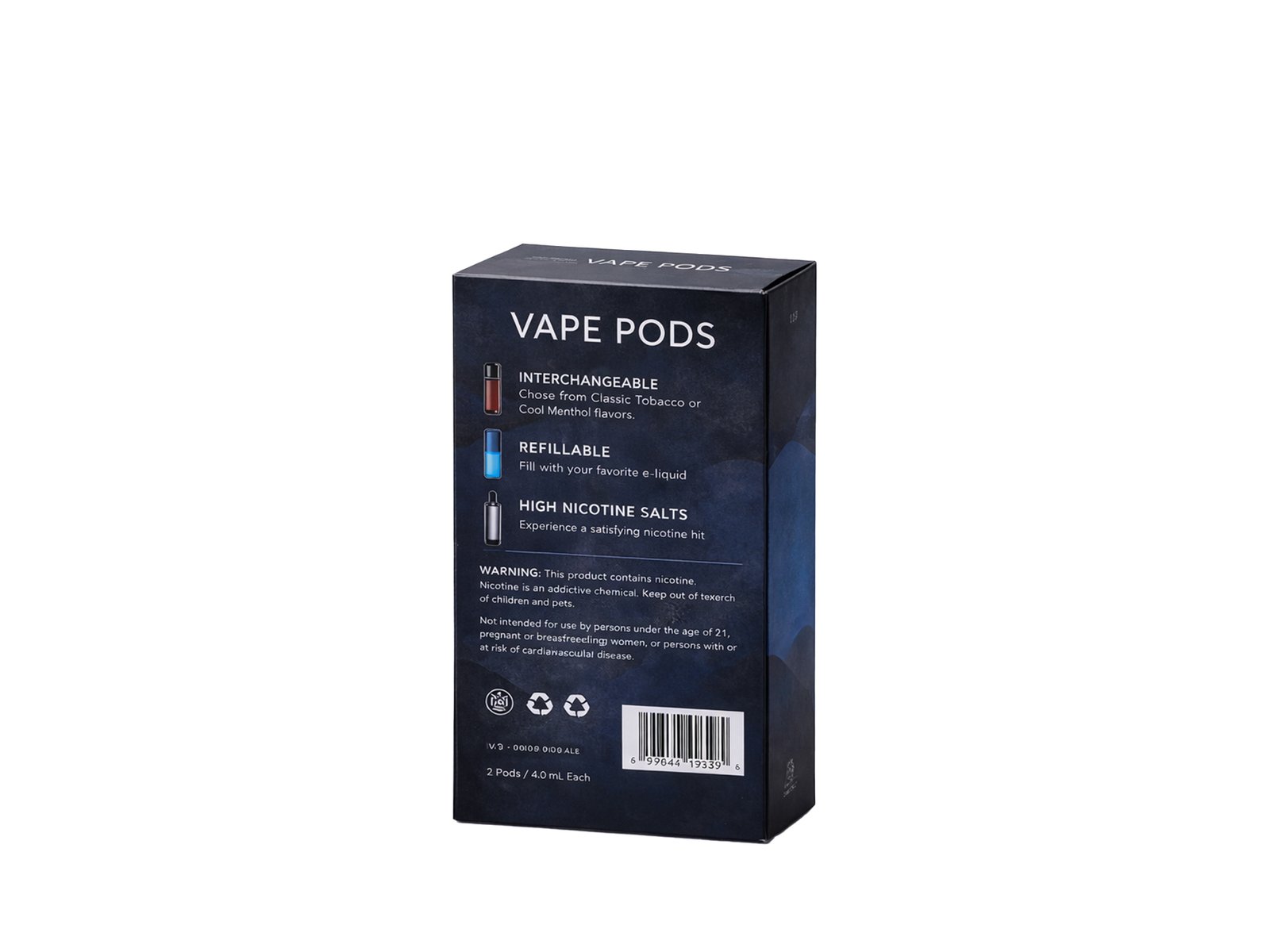 E-cigarette Folding Carton - 图片 2