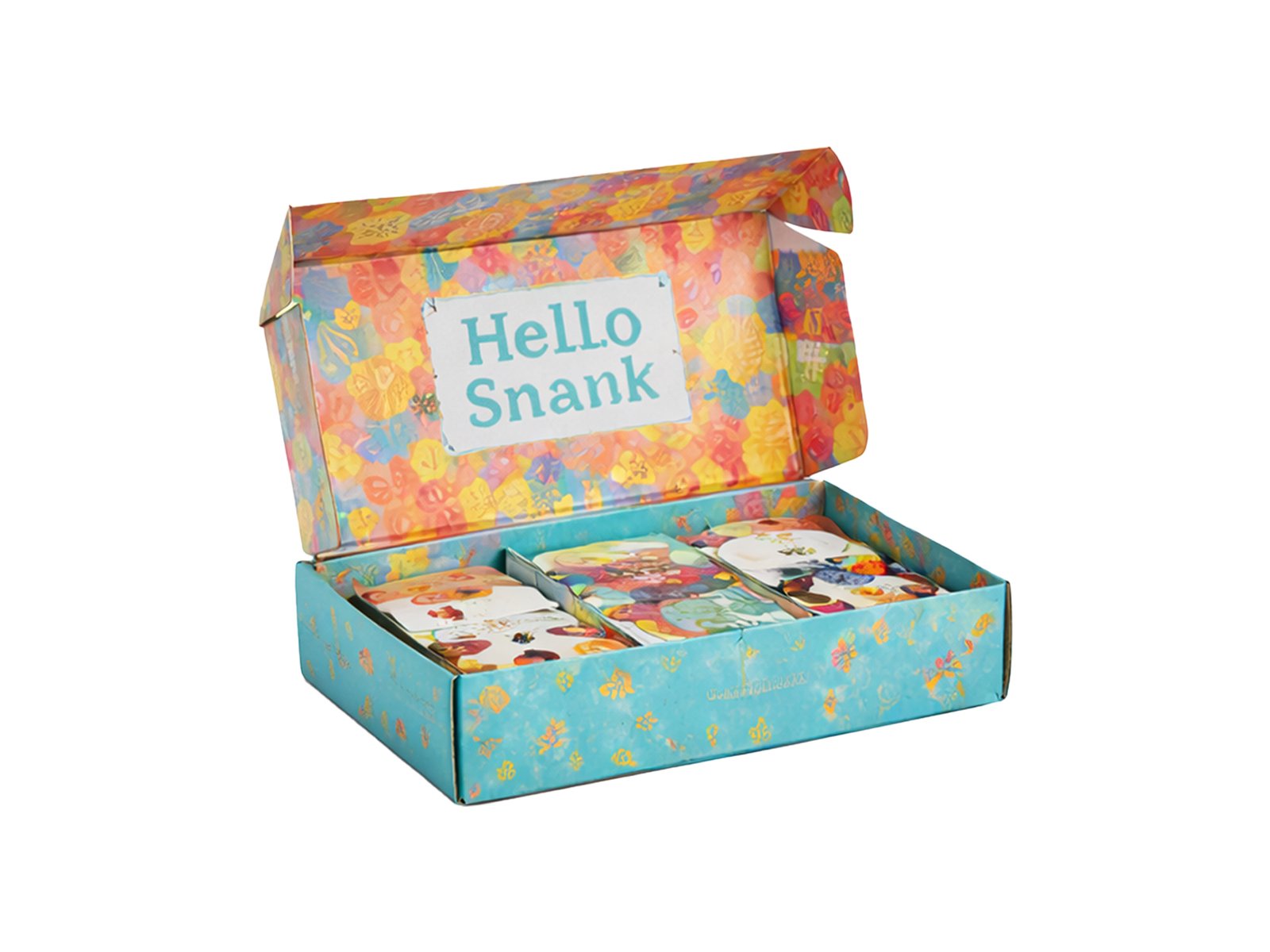Colorful Corrugated E-commerce Mailer Box
